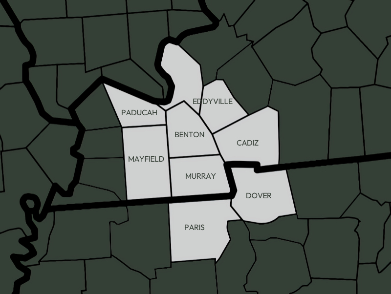 Kentucky Lake Drone Service Area